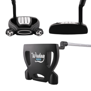 Nouveau design personnalisé de putters de <span class=keywords><strong>golf</strong></span> en alliage de zinc usinés par CNC, pour droitiers, type mallet - Product Image 1