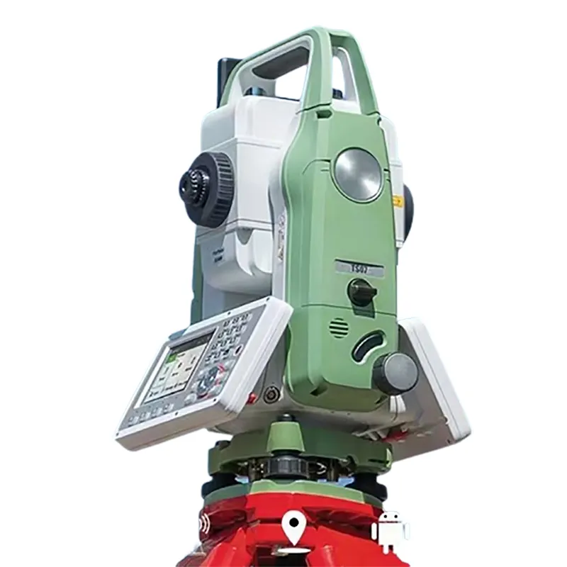 Leica TS07 stasiun Total robotik 2 "R500 termurah untuk alat ukur konstruksi stasiun Total