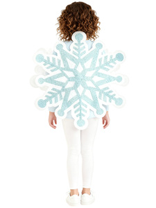 Costume de Flocon de Neige pour Enfants, Tenue de Noël Scintillante pour Filles, Robe de Fête Thème <span class=keywords><strong>Reine</strong></span> <span class=keywords><strong>des</strong></span> <span class=keywords><strong>Neiges</strong></span>, Taille Unique - Product Image 4