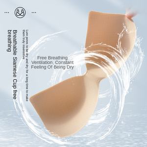 Plus Size reggiseni senza cuciture in lattice Semi-liquido Sleep Sports Leisure <span class=keywords><strong>reggiseno</strong></span> Push-Up traspirante senza fili - Product Image 4