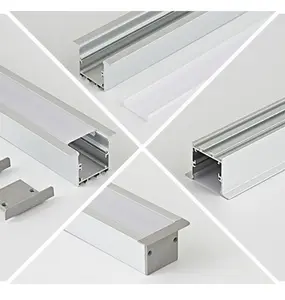 35X35(A) Mm Hete Verkoop Verzonken In Of Hangende Hangende Led Extrusie Aluminium Profiel Voor Led Strip Verlichting Led Profiel Beugel