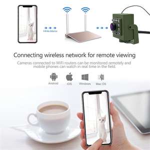 Caméra de cage à oiseaux portable, réseau sans fil WiFi, application intelligente HD, sécurité intelligente, nid pour animaux de compagnie, vision nocturne, surveillance pour l'observation des oiseaux - Product Image 5