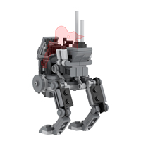 MOC2382 AT-RT 103 pièces Briques de construction éducatives Guerre des étoiles Film Plastique DIY Modèle Blocs de construction Jouets Cadeau Enfants