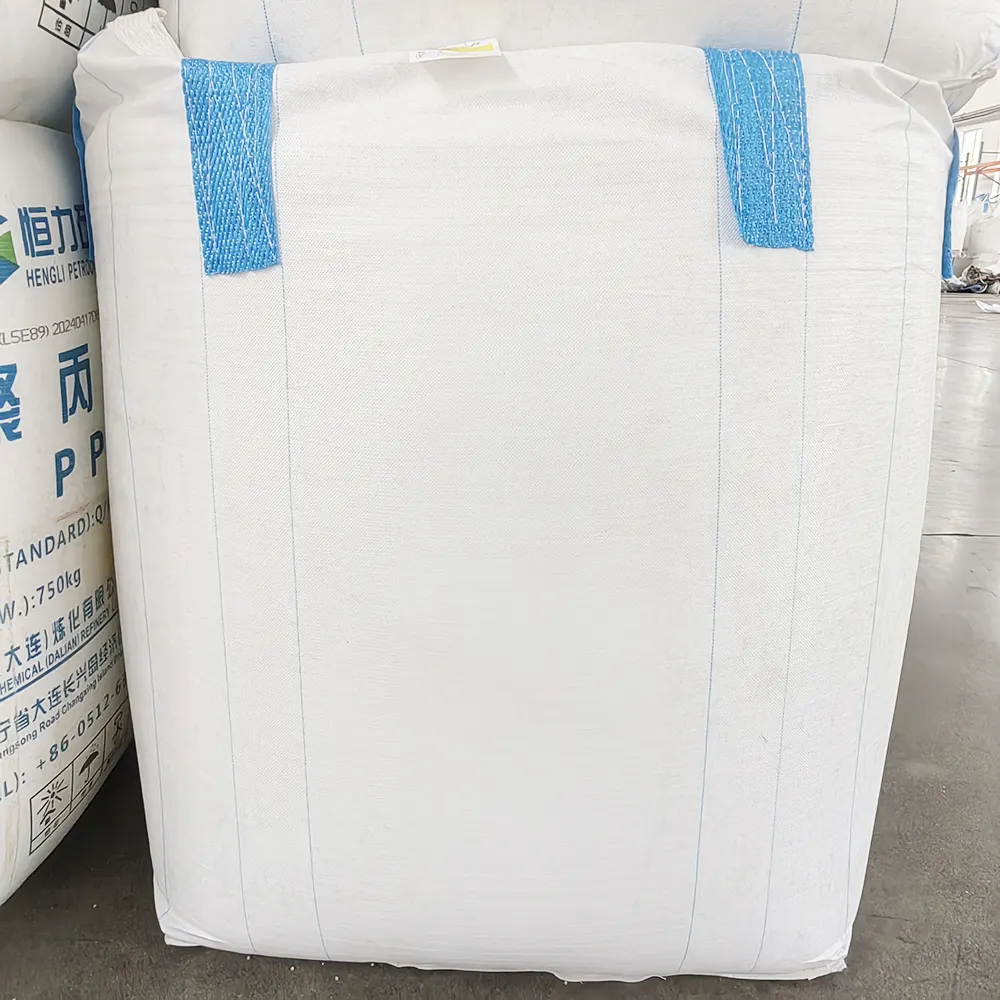 Polipropileno tejido PP Super FIBC big bags Jumbo bulk Maxi saco 1000kg 1500kg 2000kg 1 tonelada 1,5 tonelada 2 toneladas para alimentación de fertilizante