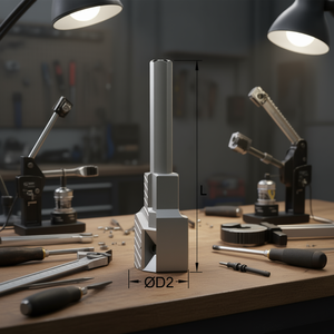 Douille Fervi avec insert hexagonal long pour applications mécaniques de précision - Product Image 3