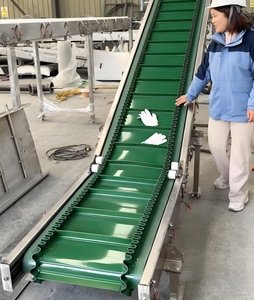 קו הרכבה חגורת רוחב 800 מ "מ עם מכונת אריזה מדבקה מיני מוצר diy 32 מ" מ חגורת מסוע מכונה - Product Image 2