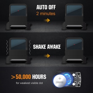 Ohhunt Optics 1000gs chống sốc phản xạ Sight 10 mức độ sáng Lắc tỉnh táo Red Dot Sight - Product Image 5