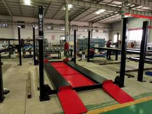 Nouvelle arrivée levage <span class=keywords><strong>2m</strong></span> hydraulique double niveau Parking <span class=keywords><strong>Garage</strong></span> voiture ascenseur 4 poteaux voiture <span class=keywords><strong>Auto</strong></span> Parking résidentiel voiture ascenseurs Parking Lifter - Product Image 3