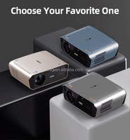 Proyector Inteligente 4K CAIWEI en Oferta, Sistema Operativo Android 11, Sonido HIFI ESTÉREO, Lámpara LED/LCD Portátil, 1850ANSI Lúmenes