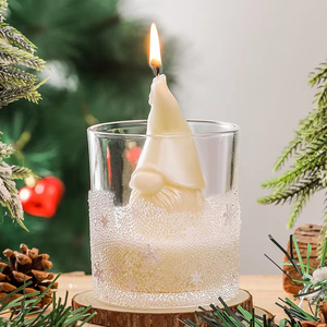Aikun Venda Quente Personalizado Fragrância Handmade 3d Árvore De Natal Velas Festivas Atmosfera e Decoração De Vidro Jar - Product Image 4