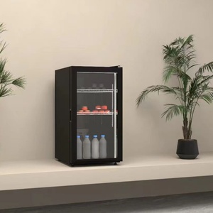 Màn hình nhỏ thương mại trưng bày tủ lạnh với cửa kính đơn 68L dung tích 2-8 nhiệt độ để lưu trữ đồ uống và đồ uống - Product Image 3