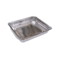 Sortez les plats de cuisson et les casseroles Plateau rectangulaire en aluminium pour les aliments pour servir et transporter Durable et facile à utiliser