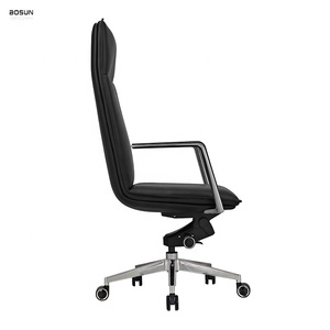 Chaise de <span class=keywords><strong>bureau</strong></span> exécutive Foshan, chaise pivotante <span class=keywords><strong>ergonomique</strong></span> de luxe en cuir, chaise de personnel, Sillas De Oficina De, équipement de <span class=keywords><strong>bureau</strong></span> - Product Image 3