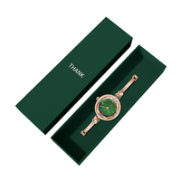 Vente flash - Boîte cadeau de luxe en carton noir mat personnalisée pour montres et bijoux - Boîte rigide de qualité supérieure