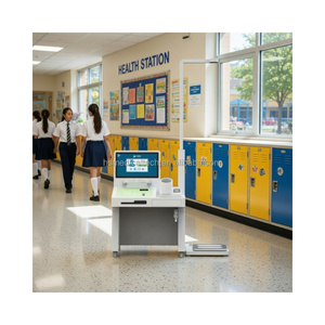 Huasheng Medical Health Kiosk ATM สำหรับคลินิกรองรับ HS-V350การผลิตพลังงานแสงอาทิตย์ - Product Image 4