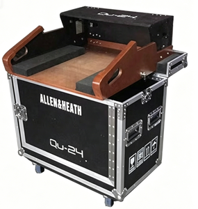 กล่องใส่เครื่องผสมเสียงแบบไฮดรอลิกสั่งทำพิเศษสำหรับ Allen Heath QU16 QU24 <span class=keywords><strong>QU32</strong></span> พร้อมดีไซน์ฝาพับ - Product Image 1