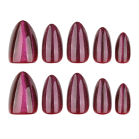 30 pièces de produits de beauté personnalisés avec logo pour ongles artificiels, boîte vide pour ongles à presser, faux ongles en vrac, MOQ 1, effet œil de chat