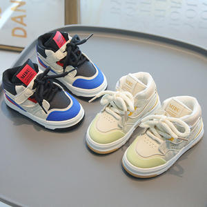 2025 unisexe haut décontracté en cuir baskets pour printemps automne automne semelle souple bébé chaussures blanc sans lacet pour garçons et filles - Product Image 6