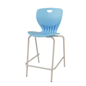 Maxima-Hi-Skid 현대적이고 인체 공학적으로 설계된 플라스틱 교실 의자