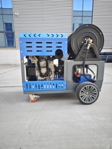 <span class=keywords><strong>Idropulitrice</strong></span> Multifunzionale ad Alta Pressione Commerciale con Braccio Lungo 37HP, Versatile Disotturatore per Scarichi - Product Image 1