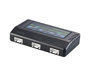 11.1V 트리플 충전 3S LiPo 배터리 액세서리 RC 자동차 드론 완전 충전 표시기가있는 RC 총 - Product Image 4