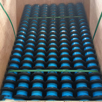 Rouleau de convoyeur durable en UHMWPE, rouleau auto-lubrifiant en UPE pour système minier