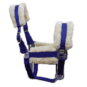 Cabestro de piel occidental, cuerda de caballo, Halter de nailon, brida de carreras, protege la cabeza de la nariz, equipo de equitación, Halter de caballo de piel ecuestre - Product Image 1