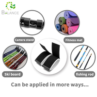 Sangles de fixation en Nylon pour le Ski, le transport de Ski, ajustables, 4 pièces par lot