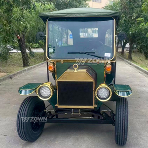 Prix de gros Voiture de golf électrique verte classique et ancienne Voiturette de golf classique Voiture de tourisme Véhicule de navette à vendre - Product Image 6