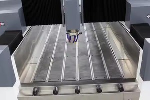 Dingchuang duy nhất trục chính 2kw 3-trục đá khắc CNC <span class=keywords><strong>Router</strong></span> Máy 9015/1212/1325 Mach3/NC Studio/DSP điều khiển Đài Loan Hiwin - Product Image 4