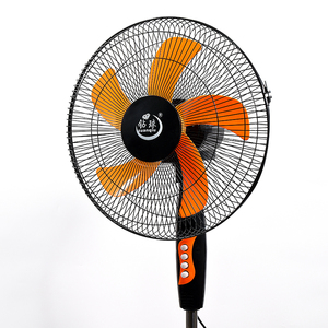 Ventilador eléctrico portátil para el hogar, dispositivo de ventilación recargable con pedestal - Product Image 4
