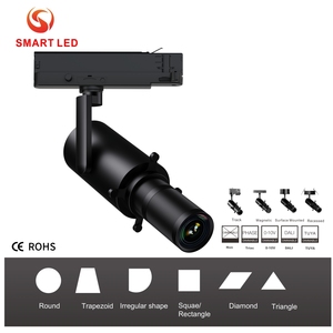 30W Dimmable High Efficiency LED Track <b>Light</b> Modern Aluminum Shapeable Spotlight Museums Zoom Beam Angle 20-60 CRI90 5-Year - Product Image 3