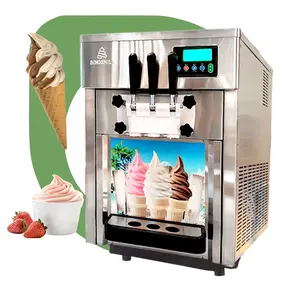 Macchina per gelato Desktop di alta qualità Mini Sorvete Expresso Crema De Maquina De Helado Suave Usada