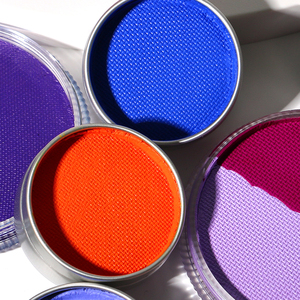 Commercio all'ingrosso Retro grafica UV attivate Neon <span class=keywords><strong>Eyeliner</strong></span> vegano Aqua rivestimento minerale color pastello <span class=keywords><strong>Eyeliner</strong></span> torta per il trucco degli occhi - Product Image 5