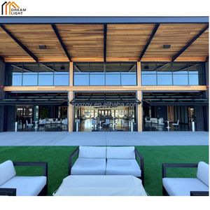 Gran oferta, <span class=keywords><strong>puerta</strong></span> de <span class=keywords><strong>garaje</strong></span> de acero abatible automática de una pieza moderna a prueba de viento con función de inclinación para almacenes - Product Image 2