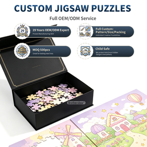 Puzzle en papier professionnel personnalisé avec impression couleur intégrale, 300 pièces, <span class=keywords><strong>carte</strong></span> <span class=keywords><strong>du</strong></span> <span class=keywords><strong>monde</strong></span>, jouet de géographie, puzzle pour enfants - Product Image 1