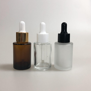 Flacon compte-gouttes en verre ambré transparent de 50 ml de qualité supérieure, avec pipette sérigraphiée, pour huiles essentielles – Meilleures ventes - Product Image 2