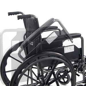 Top Vente Espagnol Premium Qualité 40Cm Largeur Du Siège En Aluminium Noir Pliable Fauteuil Roulant pour L'exportation - Product Image 4