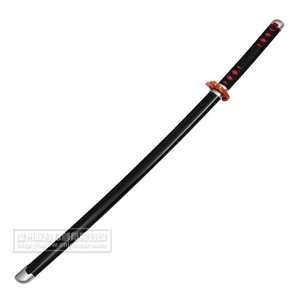 <span class=keywords><strong>Espada</strong></span> <span class=keywords><strong>de</strong></span> madera <span class=keywords><strong>de</strong></span> bambú, demonio asesino, <span class=keywords><strong>Tanjiro</strong></span>, kamado, negro - Product Image 2