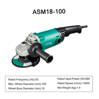 Professioneller Winkelschleifer ASM18-100 860W Hochgeschwindigkeits-Elektro-Handschleifer Multifunktionales Metall- und Steinschleifwerkzeug