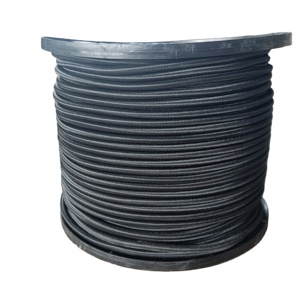 Corde élastique ronde en latex noir et blanc de 1 mm à 10 mm, haute élasticité pour trampoline, idéale pour le sport et l'extérieur - Product Image 1