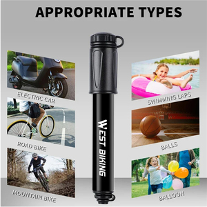 Portable 100Psi haute pression Mini vélo <span class=keywords><strong>pompe</strong></span> à Air étanche en plastique basket-ball <span class=keywords><strong>pompe</strong></span> à Air pour l'utilisation <span class=keywords><strong>de</strong></span> vélo <span class=keywords><strong>de</strong></span> route - Product Image 2