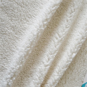 100% Polyester Terry Fleece Fabric Super Cozy Softy Winter Warmly for <strong>Coat</strong> Brushed Fleece Shu <strong>Velveteen</strong> Mercerized Fabric - Product Image 3
