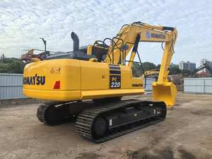 2024 modèle Komatsu PC220-8 pelle sur chenilles utilisé pas cher Komatsu 22 tonnes moyen japon PC200 PC210 PC220 PC240 excavatrices d'occasion - Product Image 4