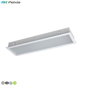 Dự án phòng sạch tiêu chuẩn ISO với đèn <span class=keywords><strong>LED</strong></span> tấm mở phía trước 300*1200mm, giải pháp chiếu sáng trần phòng sạch - Product Image 2