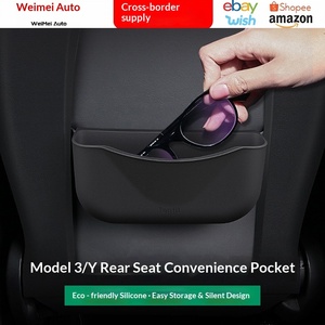 Boîte de rangement améliorée pour le dossier des sièges arrière, accessoires de voiture pour ModelY/3 - Product Image 4