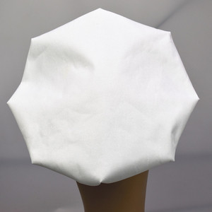 Sombrero Octagonal de <span class=keywords><strong>Lechero</strong></span> Blanco Personalizado con Bordado Negro para Disfraz de Halloween, Fiesta de Disfraces, Accesorio de Juego de Roles - Product Image 4
