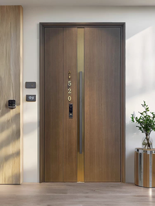 High-<span class=keywords><strong>End</strong></span> Heavy Duty Security Einstellbare Pivot-Eingangstür für Villen Wasserdichter Diebstahls chutz für Aluminium tür anwendungen - Product Image 2