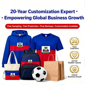 Biểu tượng cờ 1804 l'union fait La Force Tote Bag Haiti Túi tote biểu tượng Haiti huy hiệu - Product Image 3