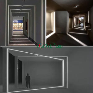 Lumière décorative de bâtiment extérieur RGB et RGBW LED blanc chaud blanc froid pour fenêtre allée couloir bâtiment façade déco - Product Image 6